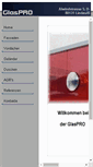 Mobile Screenshot of glaspro.de